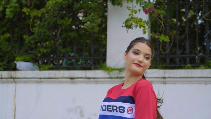 Captura del video book de 15 años de Camila Taffarel, Jonathan Segovia filmmaker